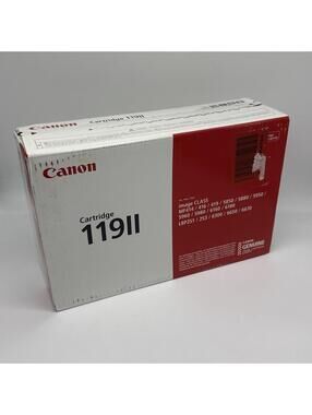 OEM NEW Genuine Canon 119 II Hi-Capacity Black Toner Cartridge Sealed 3480B001